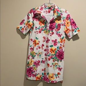 (Pre-Loved) Colorful Floral Print Dress